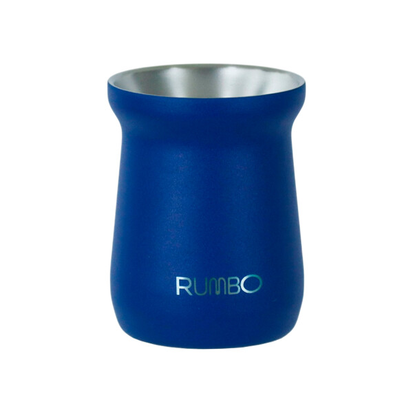 MATE RUMBO C/TAPA 160ML AZUL MATE RUMBO C/TAPA 160ML AZUL