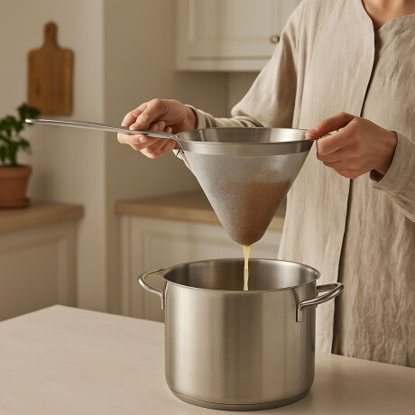 Colador Chino de Malla Fina de Acero Inoxidable 20 cm Lacor Colador Chino de Malla Fina de Acero Inoxidable 20 cm Lacor