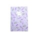 Cuaderno floreado A6 violeta