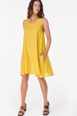 Vestido Diario Amarillo