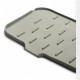Alfombrilla silicona antisalpicaduras grifo cocina 37 cm x 14 cm Gris