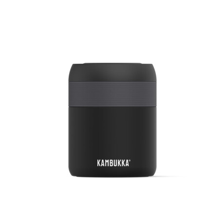 Vianda térmica Kambukka Bora Acero Inox 600 ml Negro
