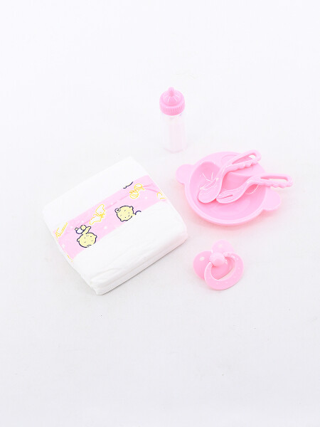 ACCESORIOS BEBE X 7 UNIDADES ROSADO