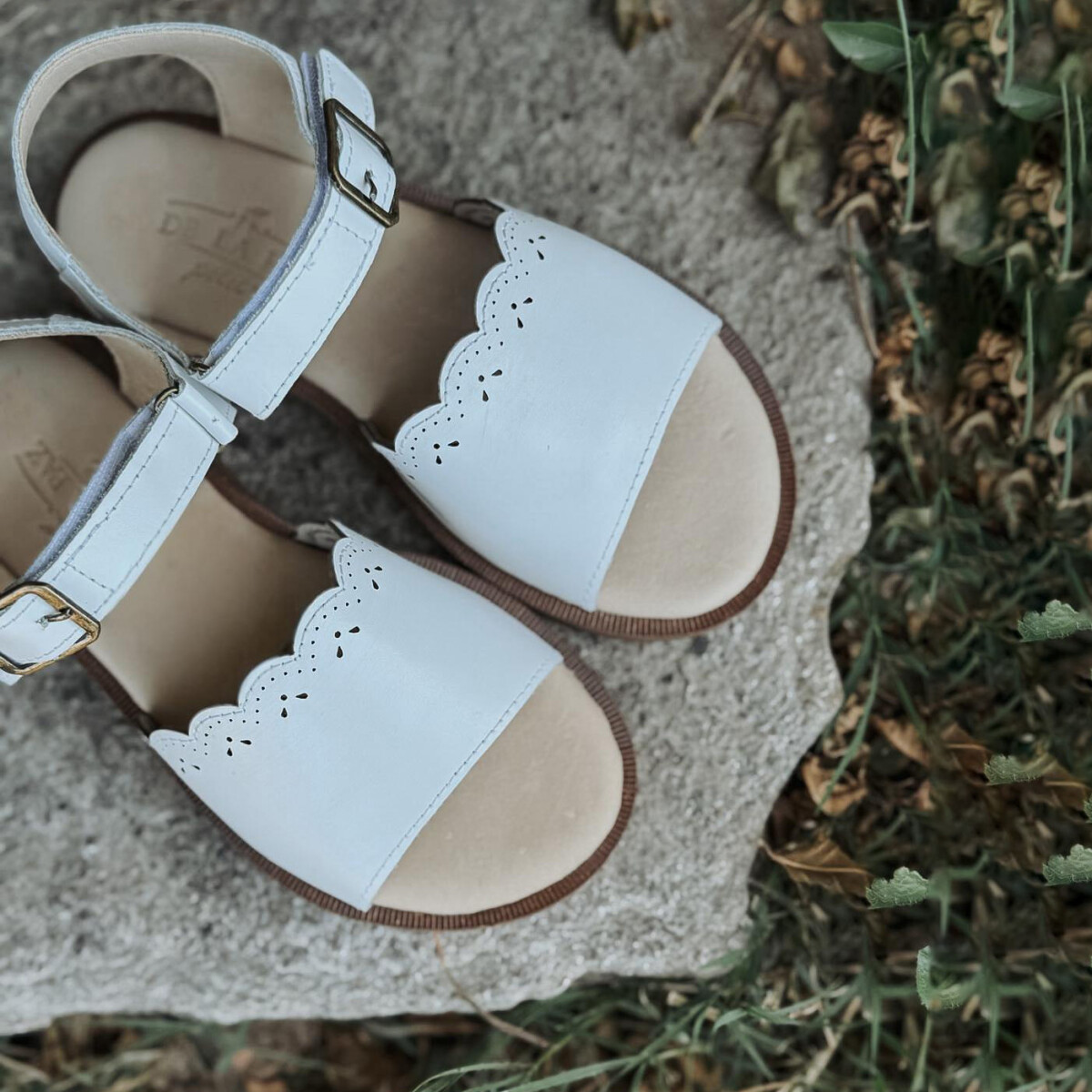 Sandalia René - Blanco 