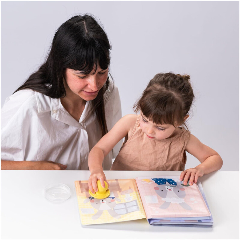 Libro mágico de Agua para Bebés 18 meses Taf Toys Libro mágico de Agua para Bebés 18 meses Taf Toys