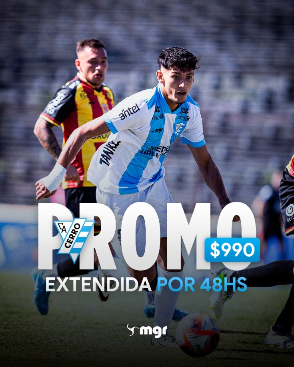 PROMO Camiseta Cerro Apertura 2025 