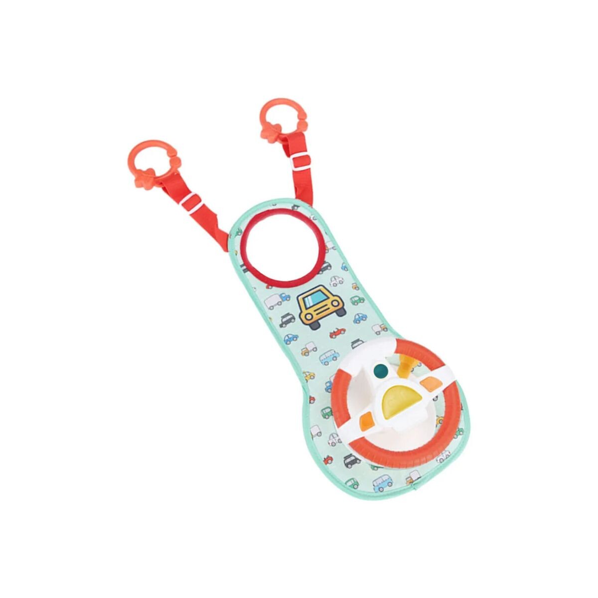 Volante de juguete interactivo para asiento de Auto 