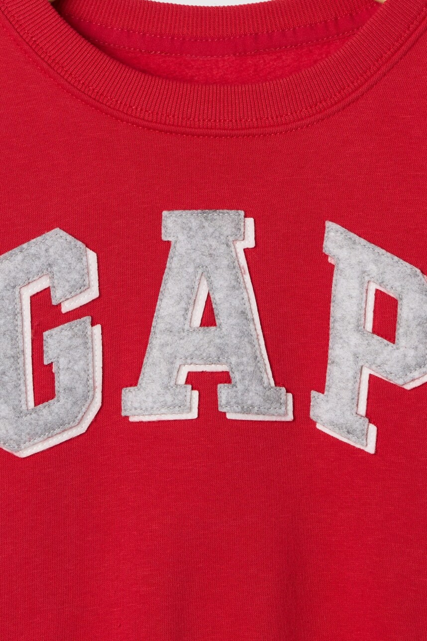 Buzo Deportivo Logo Gap Toddler Niño Modern Red
