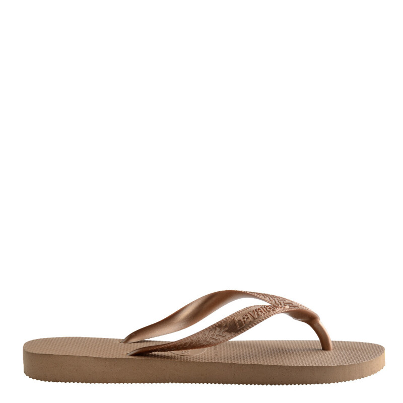 Sandalias de Mujer Havaianas Top Tiras Rosa - Dorado