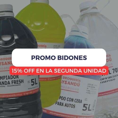 PROMO BIDONES