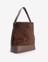Saca Cartera Saca Combinada - Marron Chocolate