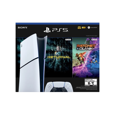 PlayStation 5 Slim 1TB Digital + Juegos PlayStation 5 Slim 1TB Digital + Juegos