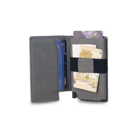 Tarjetero Anti Clonación Osorno Gris