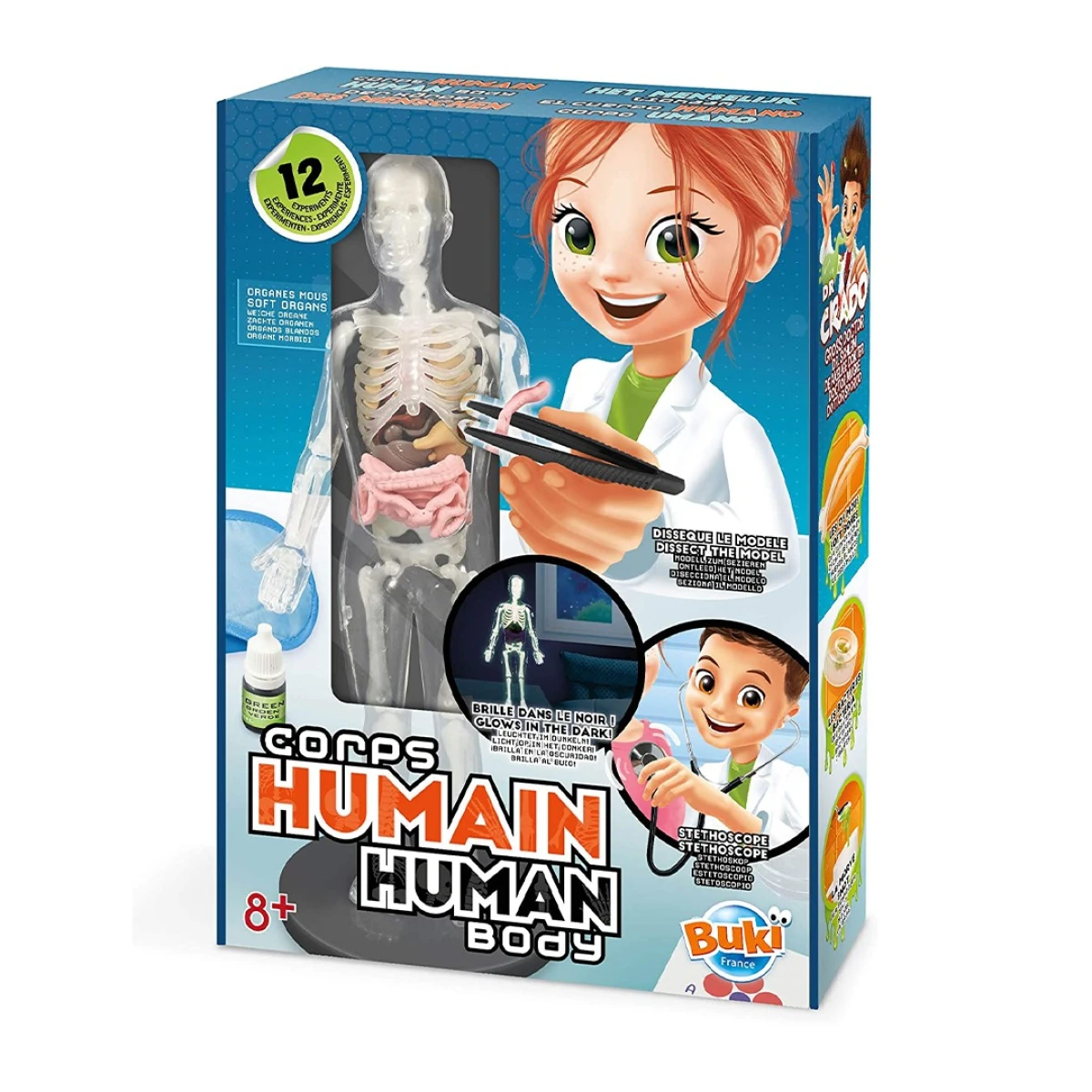 Juego Didáctico Buki Cuerpo Humano 2163 