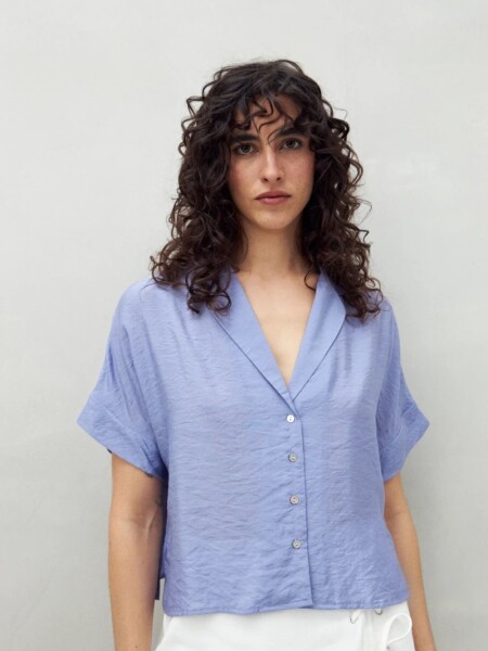 CAMISA D.CASSIN CALIZ AZUL