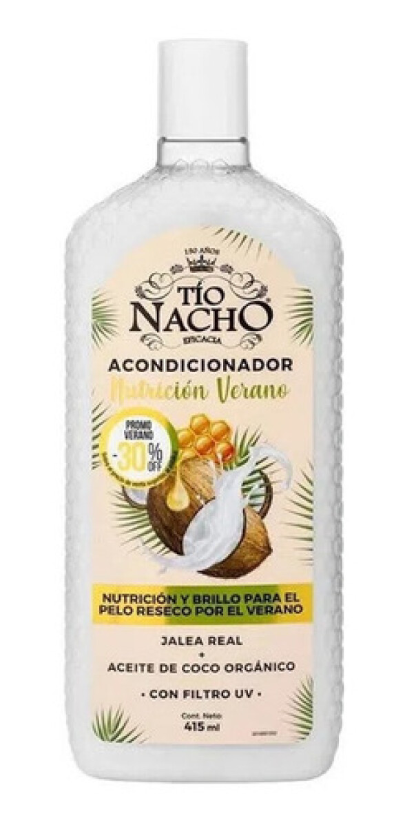 ACONDICIONADOR TIO NACHO 400 ML NUTRICION VERANO 