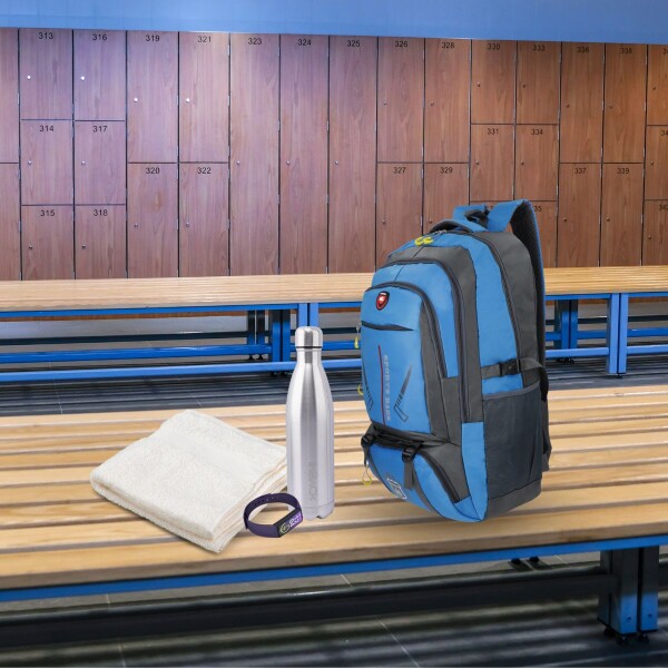 Mochila Urbana Deportiva Clemur 50 Lts Senderismo Camping Escolar Color Azul Diseño De La Tela Lisa Clemur Mochila Urbana Deportiva Clemur 50 Lts Senderismo Camping Escolar Color Azul Diseño De La Tela Lisa Clemur