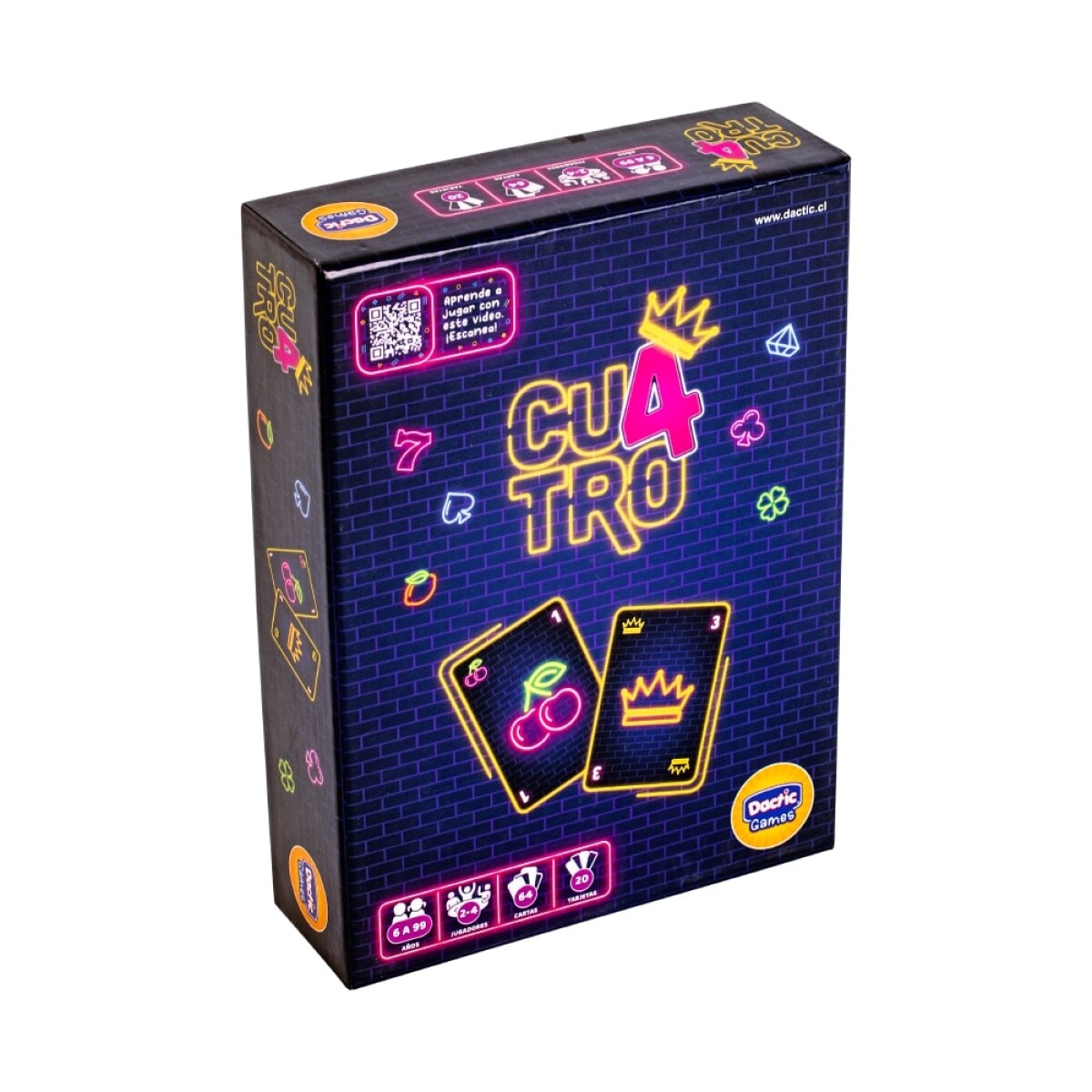 Juego Dactic CU4TRO 