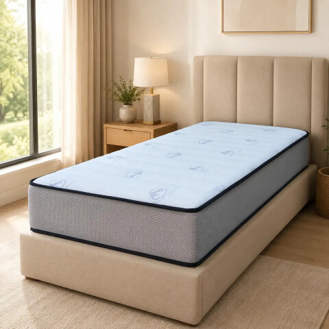 Colchon MEGA DENSIDAD Espuma Ortopédico 1 Plaza - 78 cm