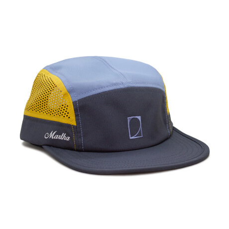 Gorro Martha Eco 7 Panel Hat Celeste - Amarillo - Azul
