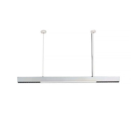 Lámpara colgante LED rectangular blanca cálida 30° IX4602