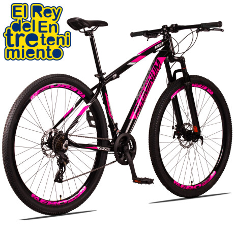 Bicicleta Montaña Rod 29 Freno Disco Aluminio Cambios Rosado