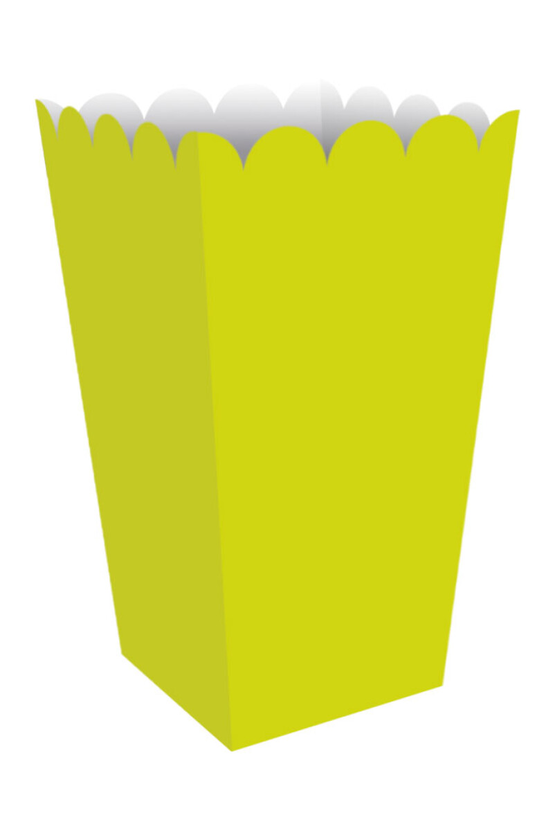 Caja para Pop x10 Unidades - Verde Limón 