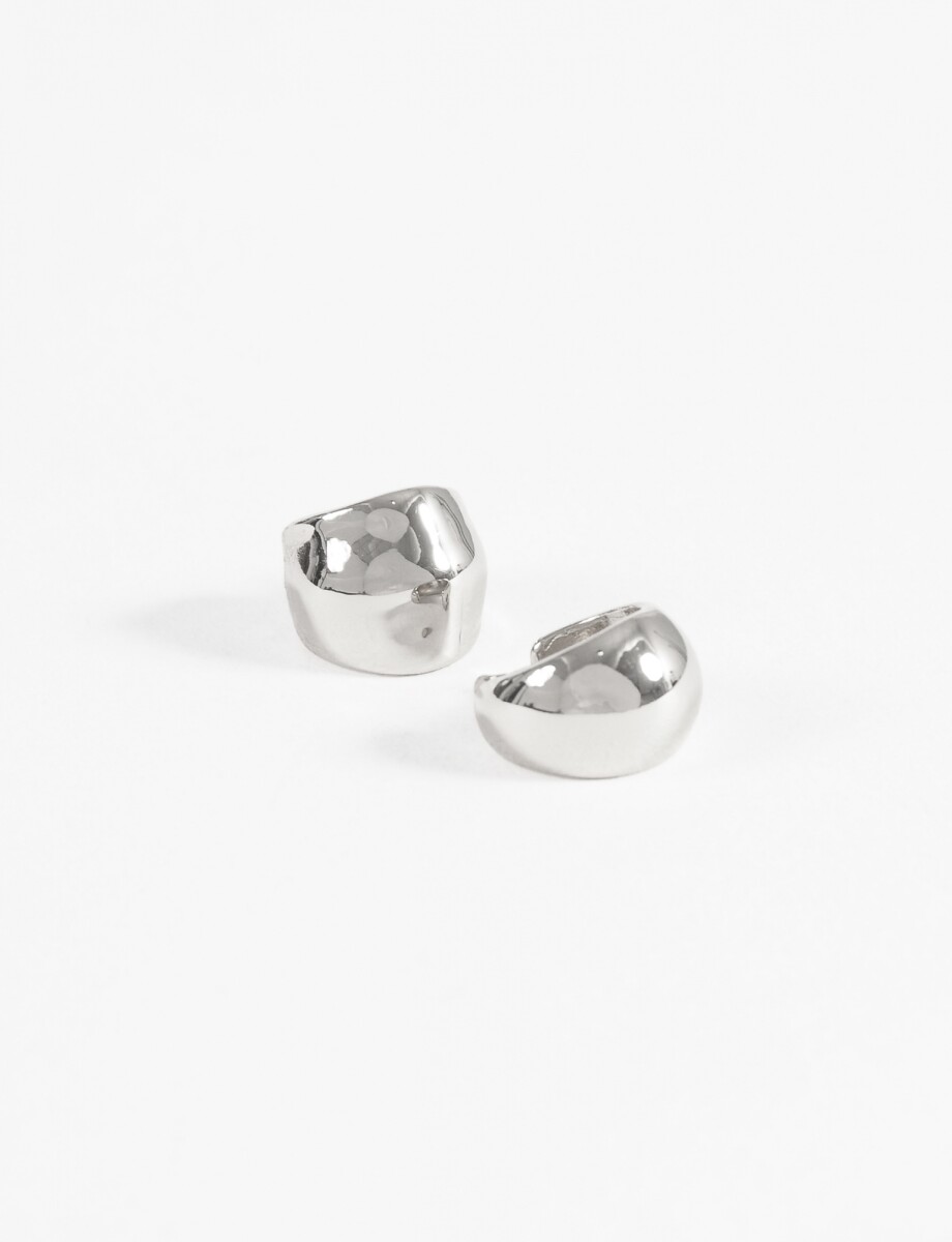 Set 2 earcuff gruesos - plateado 