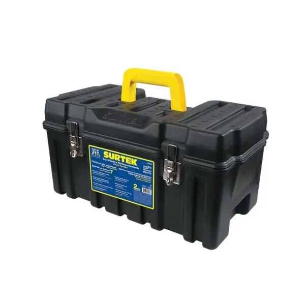 CAJA HERRAMIENTA BROCHE METAL 21X10" SURTEK Caja Herramienta Broche Metal 21x10" Surtek