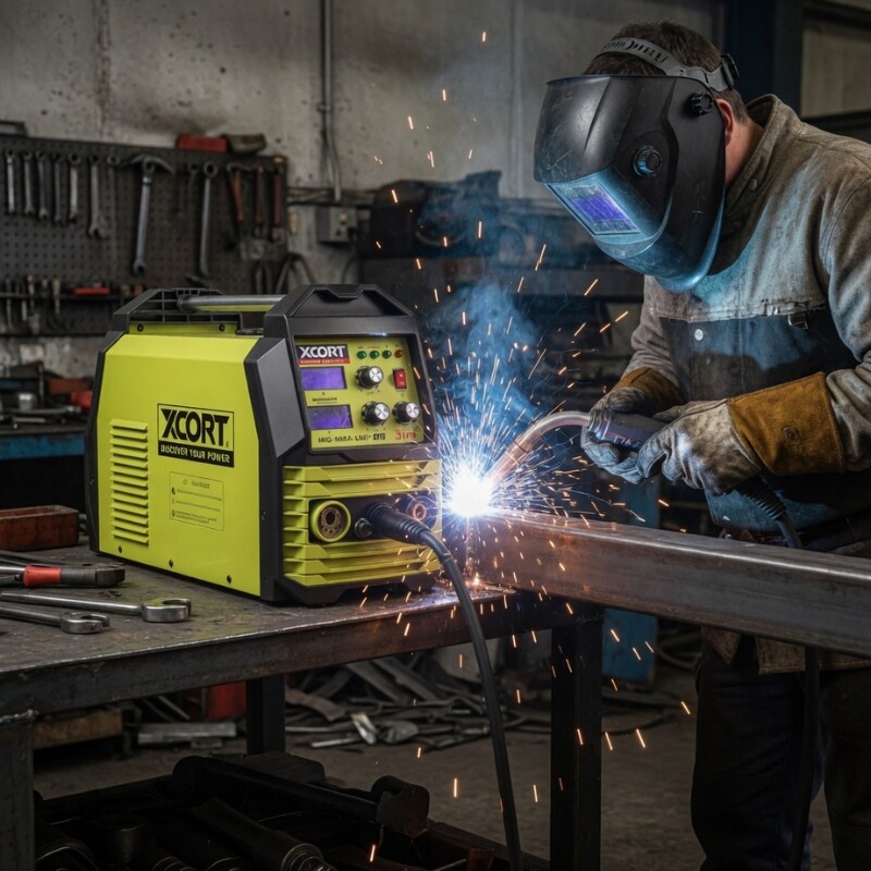 XCORT SOLDADORA INVERTER 3EN1 MIG/MAG/MMA 301A Xcort Soldadora Inverter 3en1 Mig/mag/mma 301a