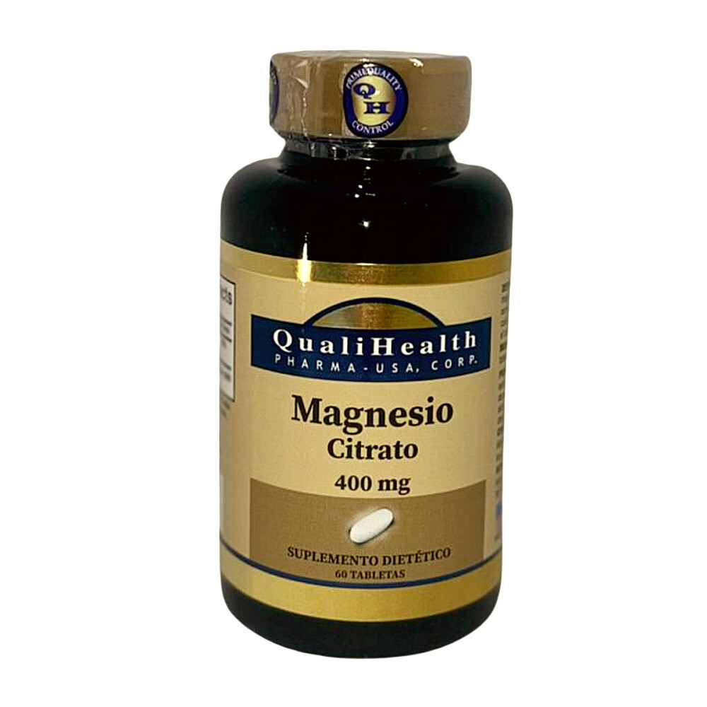 QUALIHEALTH MAGNESIO CIT. 400MG X 60CAP única