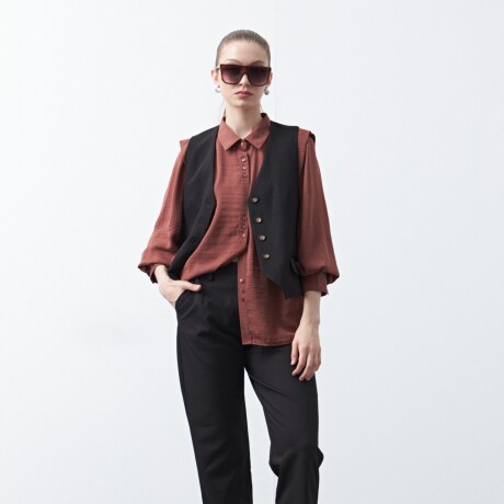 CAMISA PUA Ladrillo