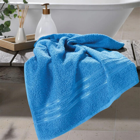 Toalla Baño Priori Döhler 65 cm x 130 cm 100% Algodón AZUL