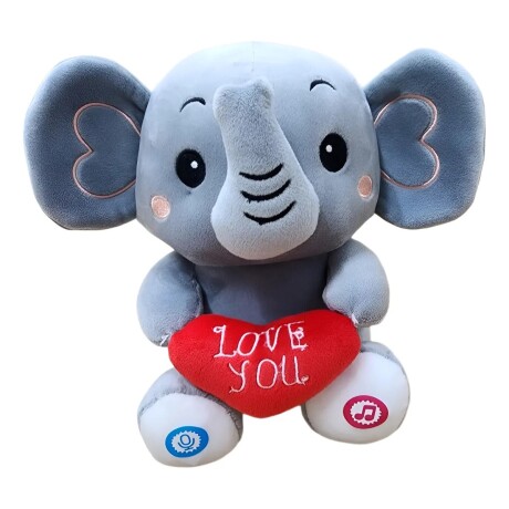 Peluche Animal Que Repite y Baila y Canta ELEFANTE