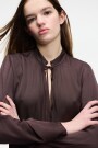 Vestido Romira Marron