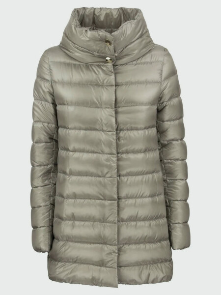 Herno-Chaqueta de nylon rellena de plumas, Amelia Gris