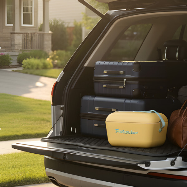 Conservadora Hielera Vintage 20L Litros Latas Hielo Polarbox Color Amarillo