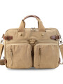 PORTA NOTEBOOK MOCHILA WORLD KAKI