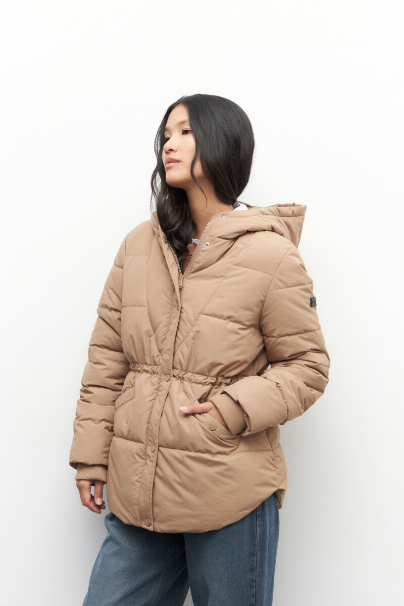 CAMPERA AURA Tostado