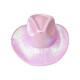 Gorro Cowboy Tornasol Blanco