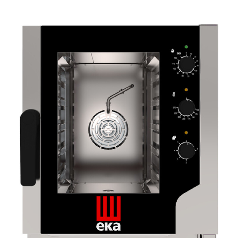Horno convector eléctrico 5 bandejas GN 2/3 - Tecnoeka EKF 523 N UD Horno convector eléctrico 5 bandejas GN 2/3 - Tecnoeka EKF 523 N UD