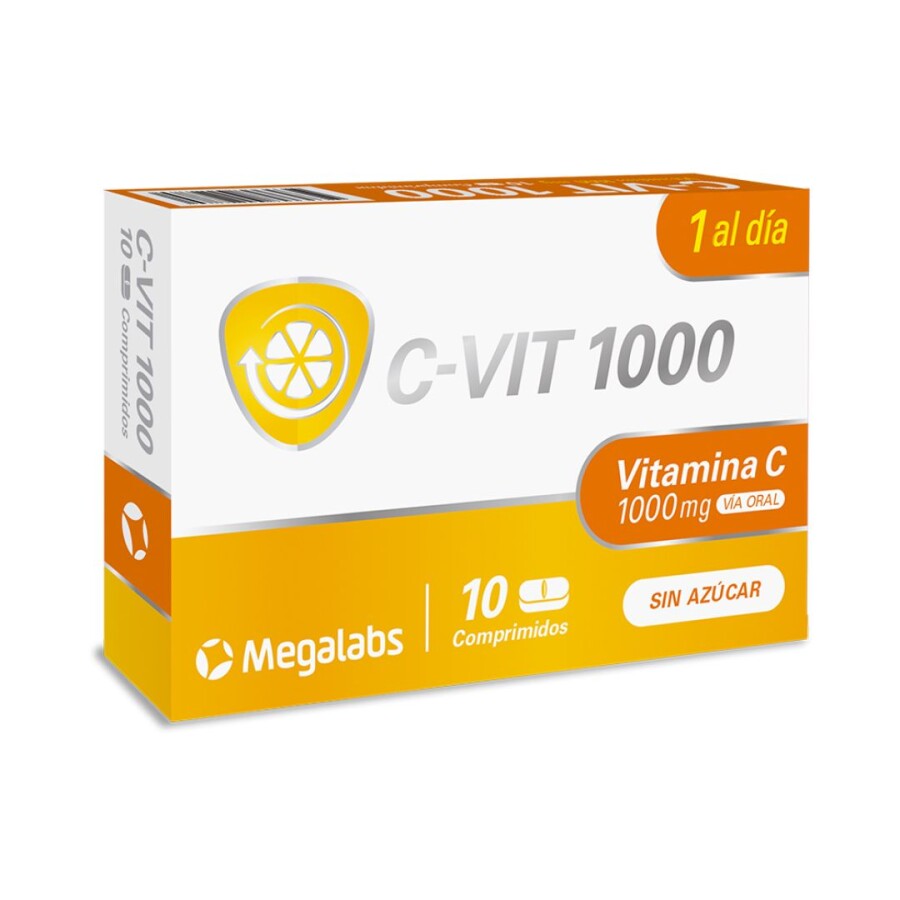 C-VIT 1000 mg x 10 comprimidos C-VIT 1000 mg x 10 comprimidos