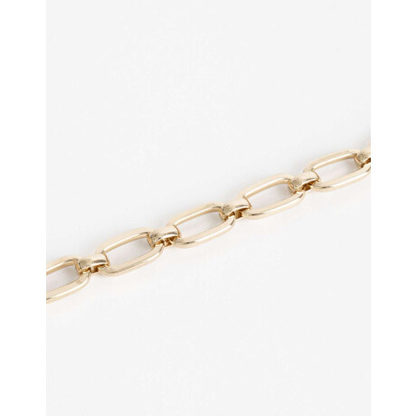 Pulsera Flexible Eslabones Dorados Dorado