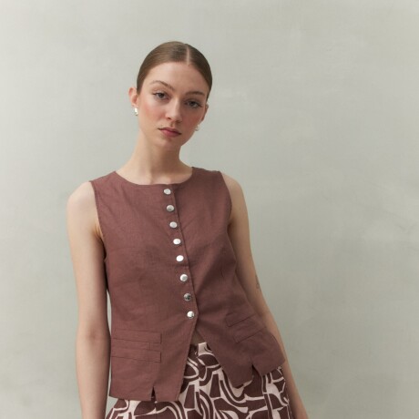 SHORT NILS PRINT Rosa Bebé