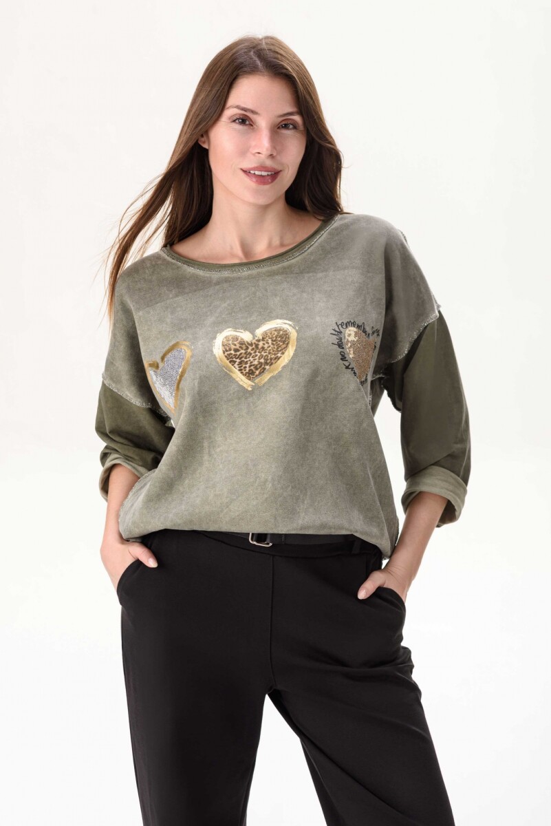 Sweater suna - Verde 