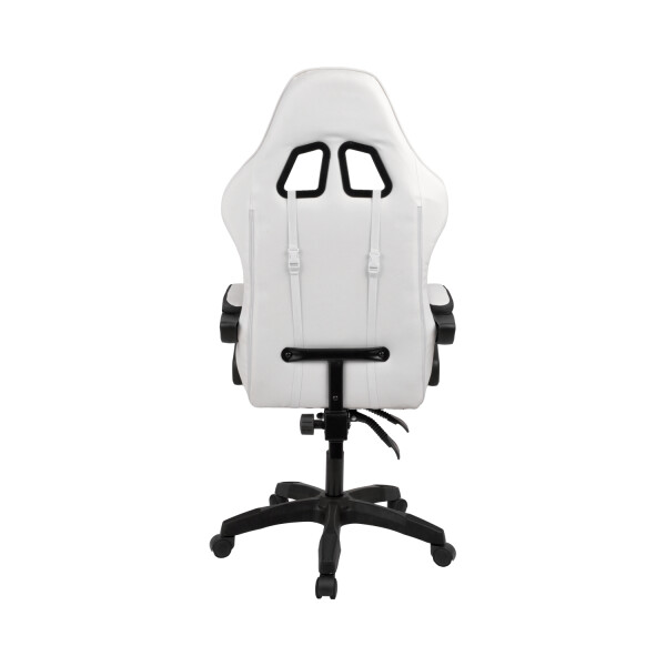 Silla Gamer Ergonomica Escritorio Reclinable Soporta 200kg Blanco con Negro Silla Gamer Ergonomica Escritorio Reclinable Soporta 200kg Blanco con Negro