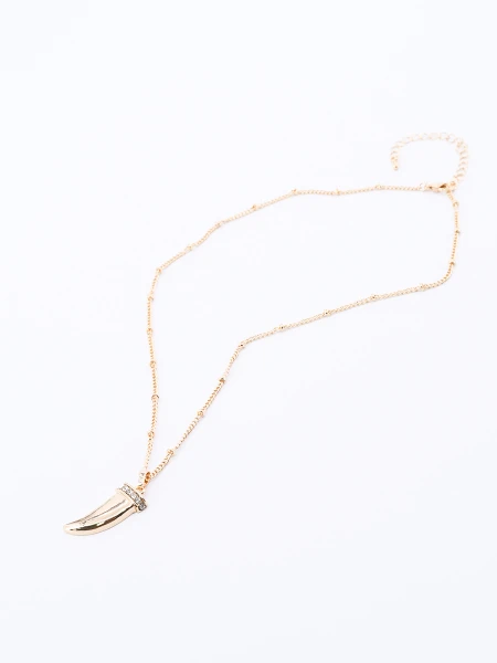 CADENA COLMILLO DORADO