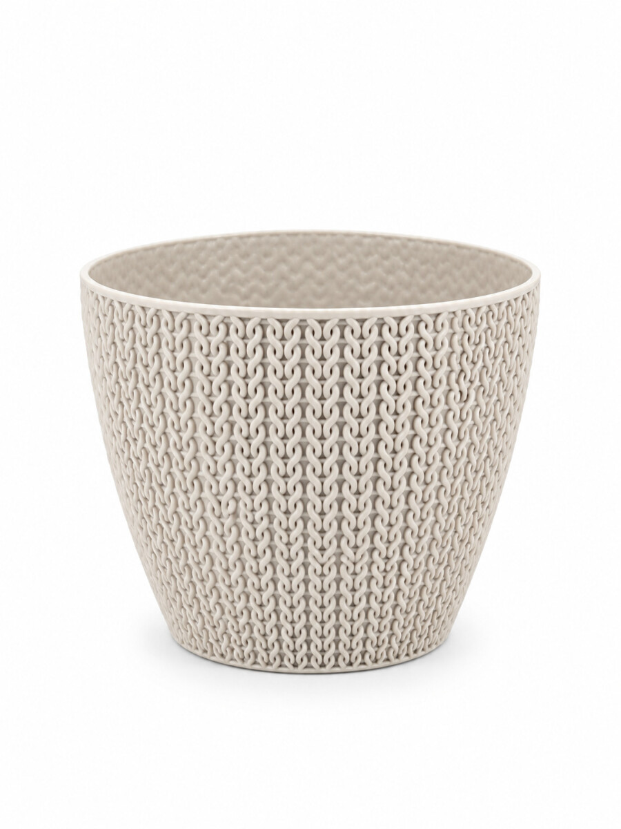 MACETA DOTS - OFF WHITE 