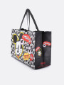 BOLSA LAMINADA MICKEY TOTEBAG NEGRO