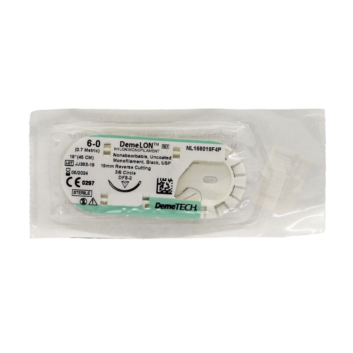 DEMELON NYLON 6-0 DFS2 CU REFNL166019F4P 